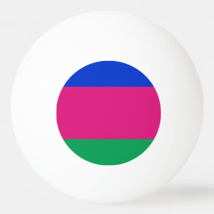 Flagge der Kuban-Volksrepublik Tischtennisball