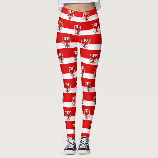 Flagge der Leggings Brandenburg (Vorderseite)
