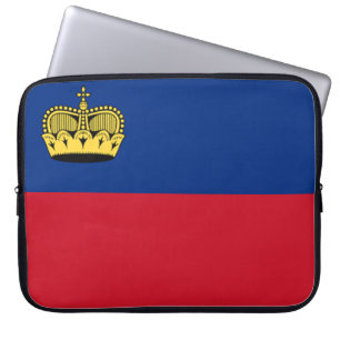 Flagge der Liechtenstein-Neopren-Laptop-Hülse Laptopschutzhülle