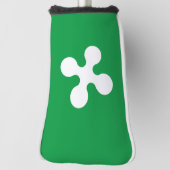 Flagge der Lombardei (Italien) Golf Headcover (Rotieren 90)
