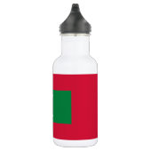 Flagge der Malediven Edelstahlflasche (Rechts)