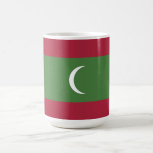 Flagge der Malediven Kaffeetasse