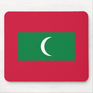 Flagge der Malediven Mousepad