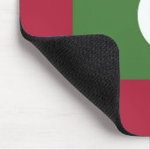Flagge der Malediven Mousepad (Ecke)