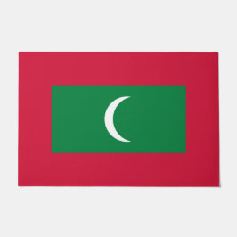 Flagge der Malediven (Republik Malediven) Fußmatte