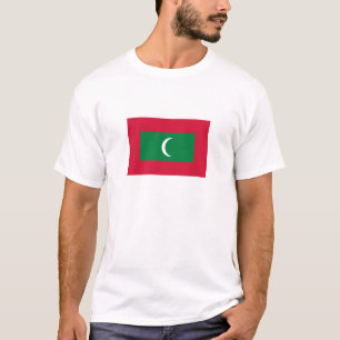 Flagge der Malediven T-Shirt