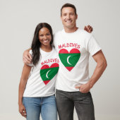 Flagge der Malediven T-Shirt (Unisex)