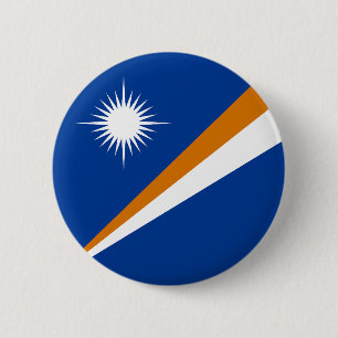 Flagge der Marshall-Inseln Button