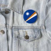 Flagge der Marshall-Inseln Button (Beispiel)