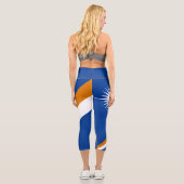 Flagge der Marshall-Inseln Capri Leggings (Rückseite)