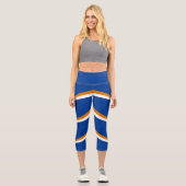 Flagge der Marshall-Inseln Capri Leggings (Vorderseite)