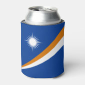 Flagge der Marshall-Inseln Dosenkühler (Kanne Vorderseite)