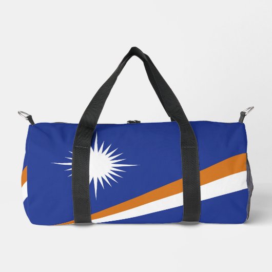 Flagge der Marshall-Inseln Duffle Bag (Vorderseite)
