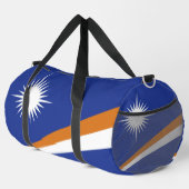 Flagge der Marshall-Inseln Duffle Bag (Rechte Ecke)