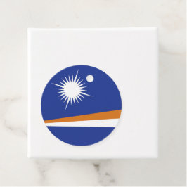 Flagge der Marshall-Inseln Geschenkanhänger