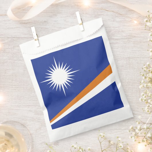 Flagge der Marshall-Inseln Geschenktütchen (Ausgeschnitten)