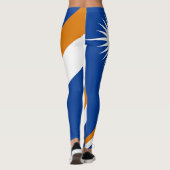 Flagge der Marshall-Inseln Leggings (Rückseite)