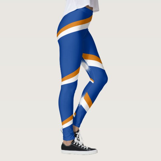Flagge der Marshall-Inseln Leggings (Rechts)