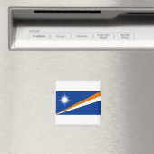 Flagge der Marshall-Inseln Magnet (In Situ (Geschirrspüler))