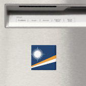 Flagge der Marshall-Inseln Magnet (In Situ (Geschirrspüler))
