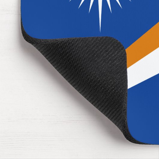 Flagge der Marshall-Inseln Mousepad (Ecke)