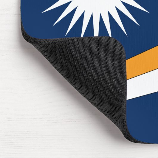 Flagge der Marshall-Inseln Mousepad (Ecke)
