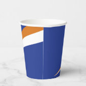 Flagge der Marshall-Inseln Pappbecher (Rechts)