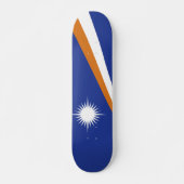 Flagge der Marshall-Inseln Skateboard (Vorne)
