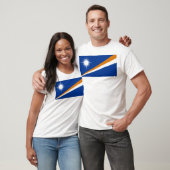 Flagge der Marshall-Inseln T-Shirt (Unisex)