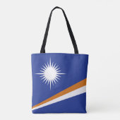 Flagge der Marshall-Inseln Tasche (Rückseite)