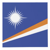 Flagge der Marshall-Inseln Würfel (Rechts)