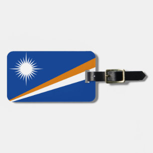 Flagge der Marshall Islands Easy ID Persönliche Da Gepäckanhänger