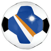 Flagge der Marshallinseln Fußball (Gedreht)