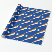 Flagge der Marshallinseln Geschenkpapier (Ungerollt)