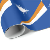 Flagge der Marshallinseln Geschenkpapier (Rolleneckpunkt)