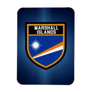 Flagge der Marshallinseln Magnet