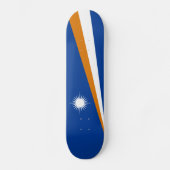 Flagge der Marshallinseln Skateboard (Vorderseite)