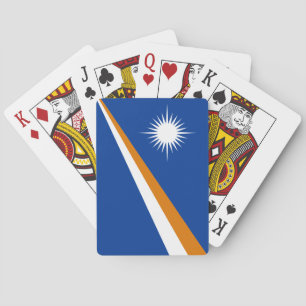 Flagge der Marshallinseln Spielkarten