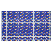 Flagge der Marshallinseln Stoff (Fat Quarter (45,7 x 55,9 cm))