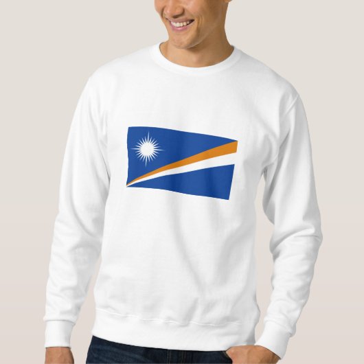 Flagge der Marshallinseln Sweatshirt (Vorderseite)