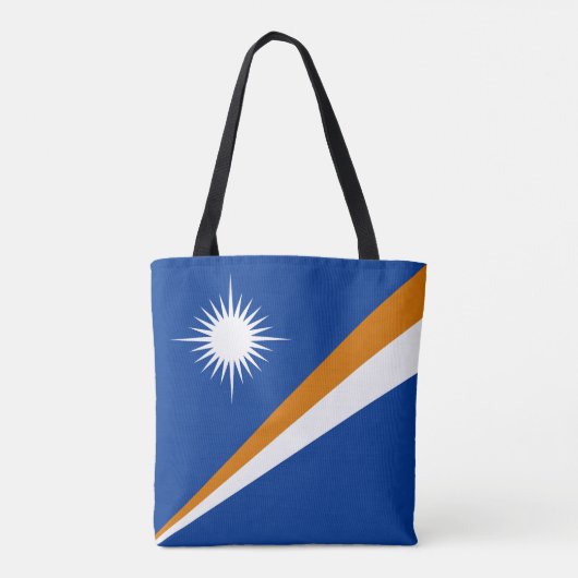 Flagge der Marshallinseln Tasche (Rückseite)