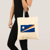 Flagge der Marshallinseln Tragetasche (Vorderseite (Produkt))
