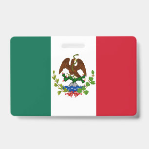 Flagge der Mexikanischen Republik: 1824-1835, Sant Ausweis