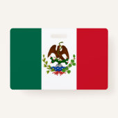 Flagge der Mexikanischen Republik: 1824-1835, Sant Ausweis (Rückseite)