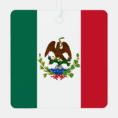 Flagge der Mexikanischen Republik: 1824-1835, Sant Ornament Aus Metall (Rückseite)