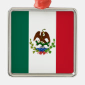 Flagge der Mexikanischen Republik: 1824-1835, Sant Ornament Aus Metall (Vorne)