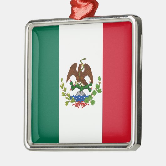 Flagge der Mexikanischen Republik: 1824-1835, Sant Ornament Aus Metall (Links)