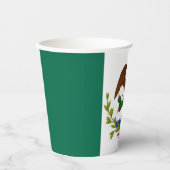 Flagge der Mexikanischen Republik: 1824-1835, Sant Pappbecher (Vorderseite)