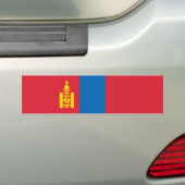 Flagge der Mongolei Autoaufkleber (Auf Auto)