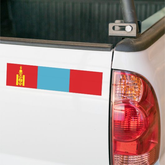 Flagge der Mongolei Autoaufkleber (Auf Lkw)
